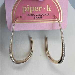 Piper K | Gold Hoop Earrings